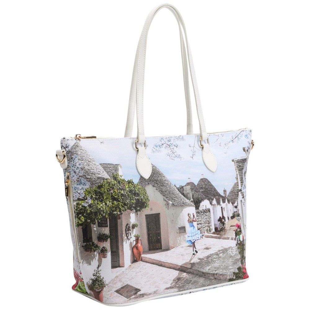 YNot shopping bag large Alice in Trulli YES397S4 Borse YNot