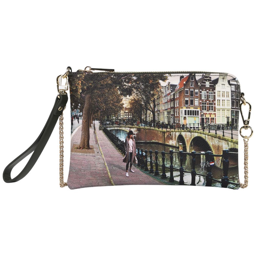YNot tracolla piatta AMSTERDAM BRIDGE YES384F6 Borse YNot