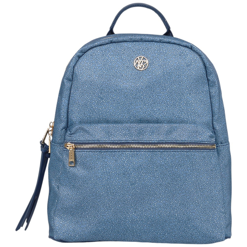 YNot zaino blu oceano in tessuto logato linea Cloud CLO040S4 Zaini YNot