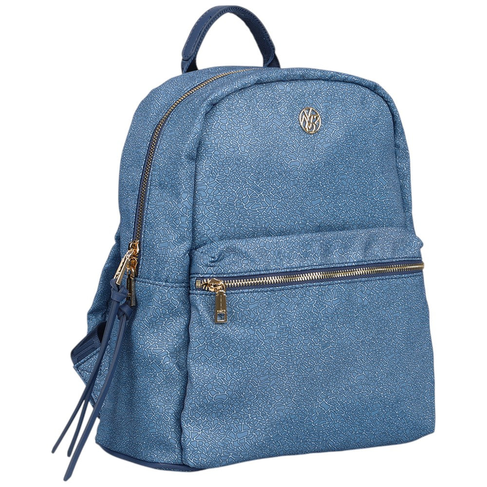 YNot zaino blu oceano in tessuto logato linea Cloud CLO040S4 Zaini YNot