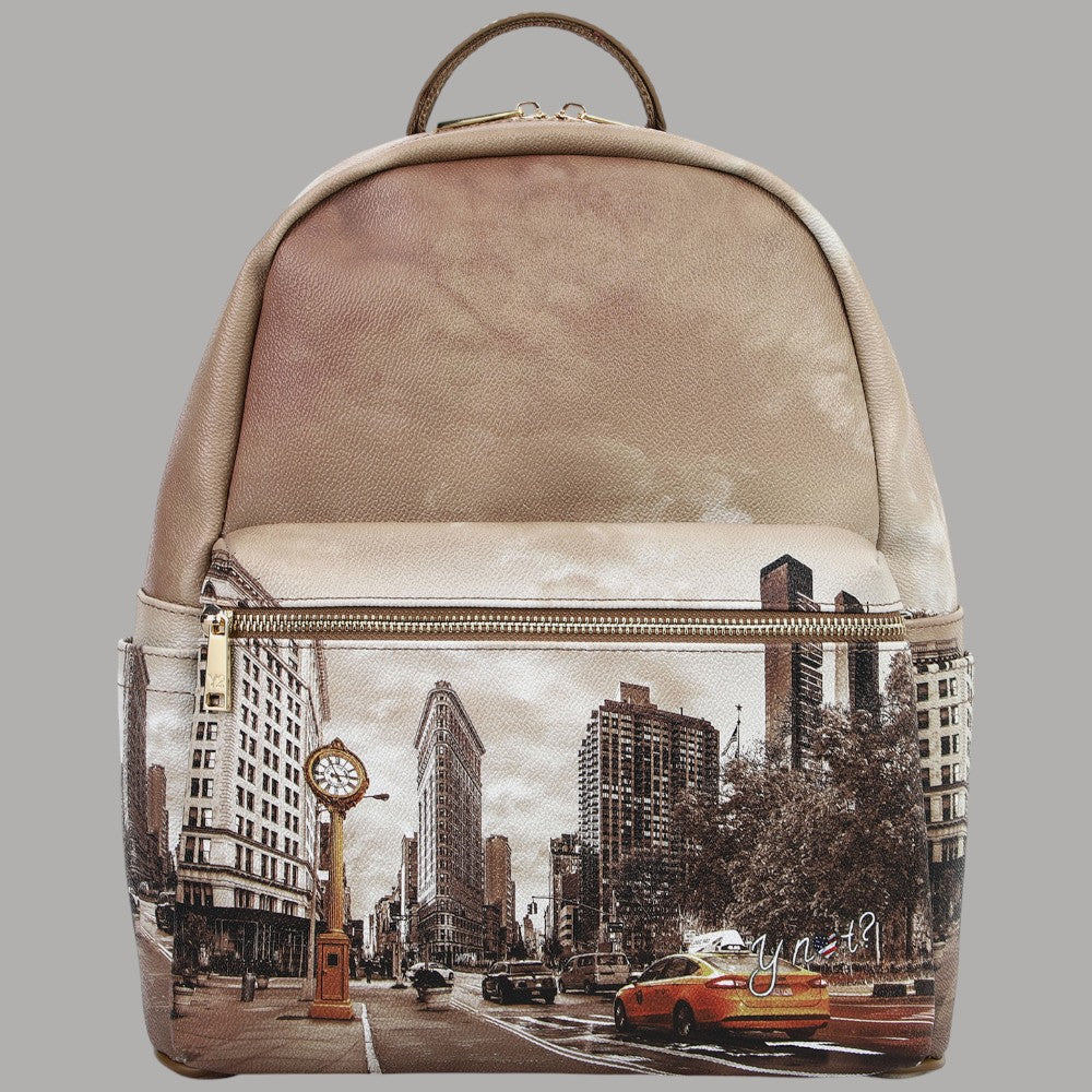 YNot zaino grande stampa città YESBAG YES381F6 - Prodotti di Classe