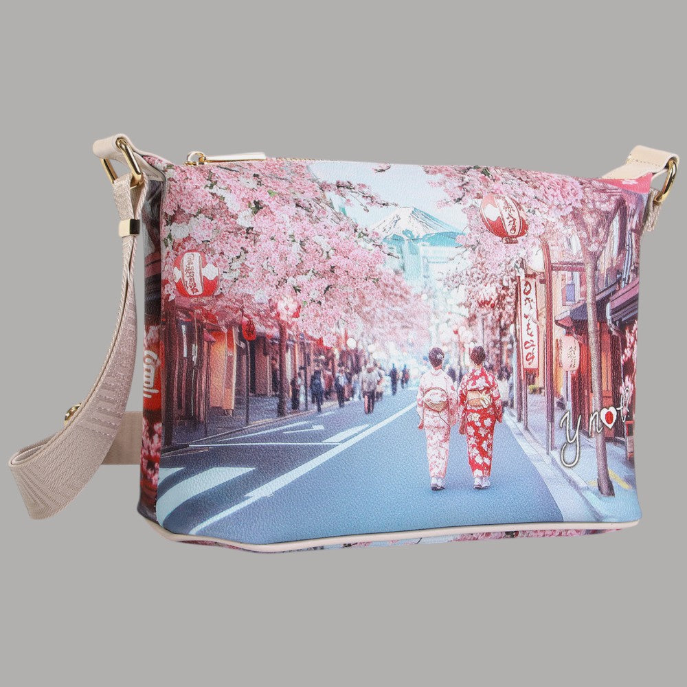 Ynot borsa hobo easy stampa città YES592S6 - Prodotti di Classe