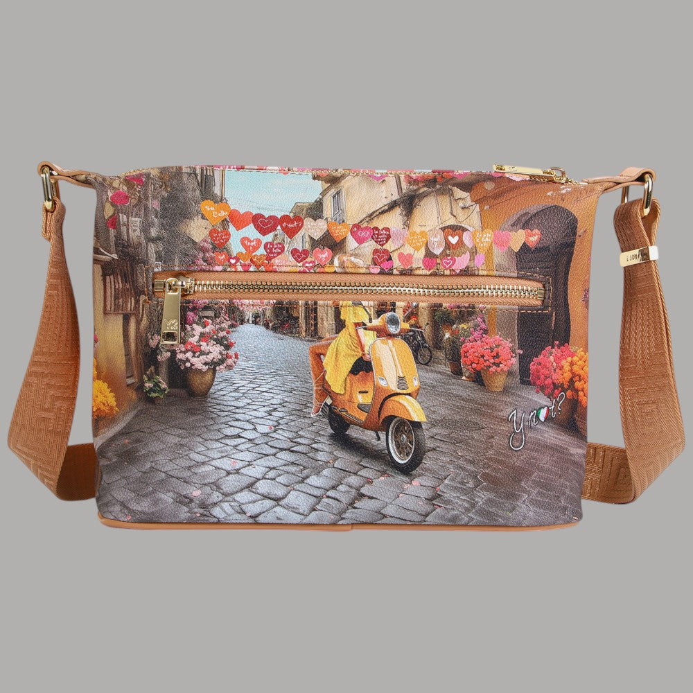 Ynot borsa hobo easy stampa città YES592S6 - Prodotti di Classe