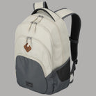 Zaino Travelite melange beige e nero, tasche frontali con zip, tracolla regolabile.