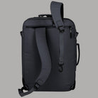 Zaino Travelite antracite con spallacci imbottiti e cintura vita, tasca laterale
