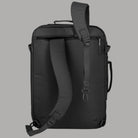 Zaino Travelite nero con schienale imbottito e spallacci regolabili