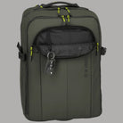 Zaino trolley Travelite BRIIZE verde oliva con apertura interna e passante per accessori