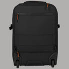 Zaino trolley Travelite BRIIZE nero con tasche con zip e ruote inferiori