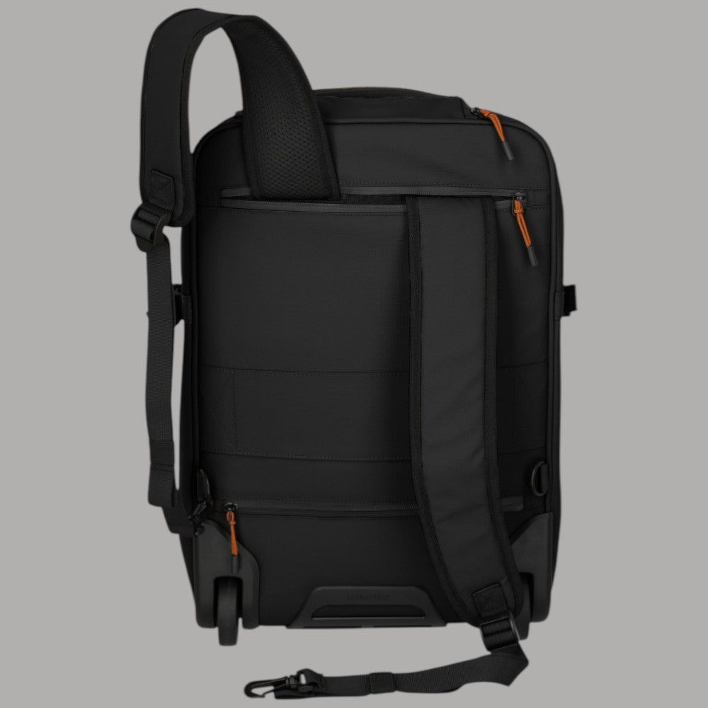 Zaino trolley Travelite BRIIZE nero con tracolla laterale e tasca frontale con zip