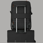 Zaino trolley Travelite BRIIZE nero con apertura per trolley e base rinforzata