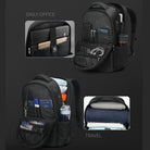 Tigernu zaino da viaggio e lavoro T-B3105 3A nero Zaini Tigernu