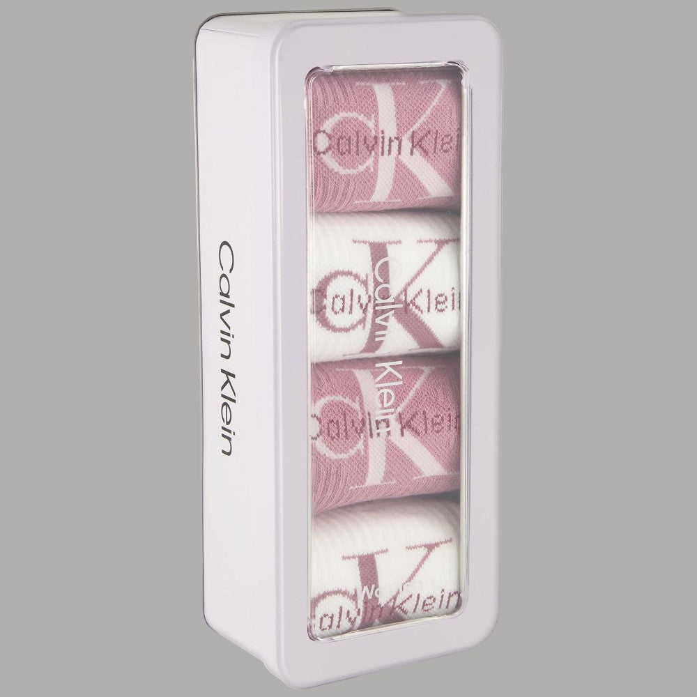 Calvin Klein confezione regalo con 4 paia di calzini da donna