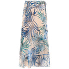 Guess gonna stampa palme New Romana W5GD66 WH9Z2 P7VM Gonne Guess