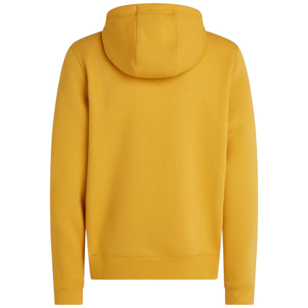 Tommy Hilfiger felpa cappuccio giallo ocra logo ricamato MW0MW11599 - Prodotti di Classe