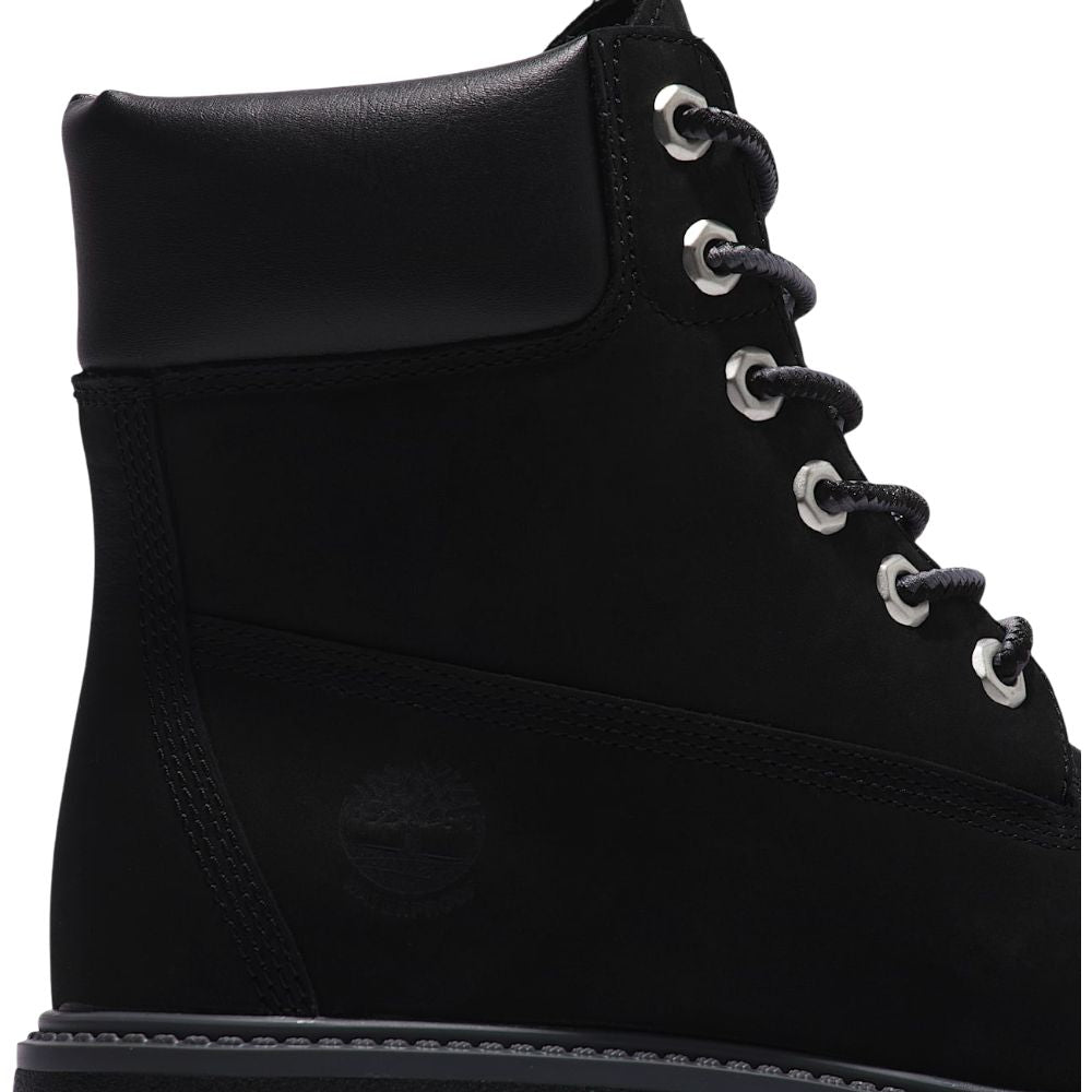 Timberland donna stivale nero Impermeabile con Plateau Stone Street 6-Inch Timberland