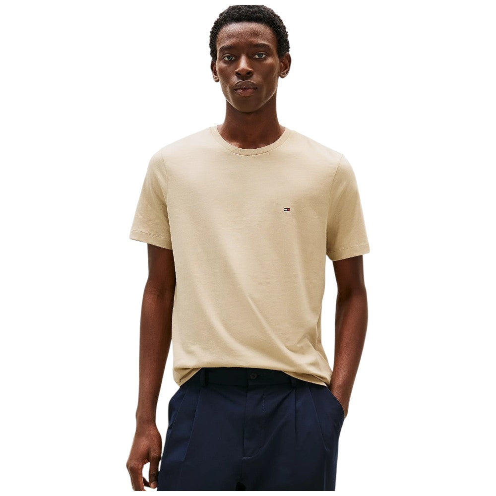 Tommy Hilfiger t-shirt beige MW0MW39995RBT T-shirt Tommy Hilfiger
