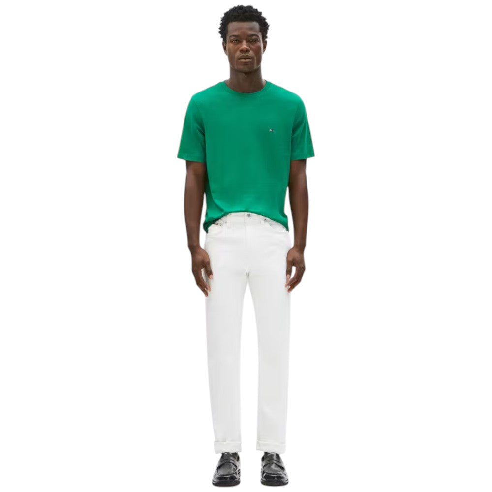 Tommy Hilfiger t-shirt verde MW0MW39995L3J T-shirt Tommy Hilfiger