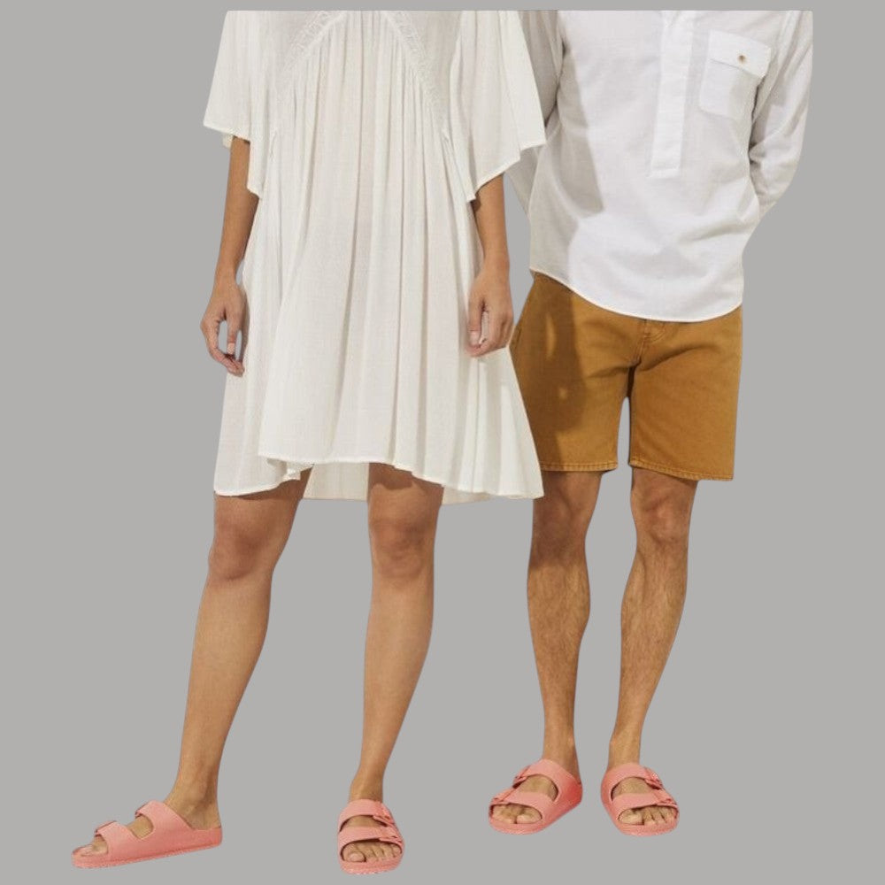 Birkenstock Ciabatte Arizona Eva donna Narrow Fit rosa con suola leggera ammortizzante
