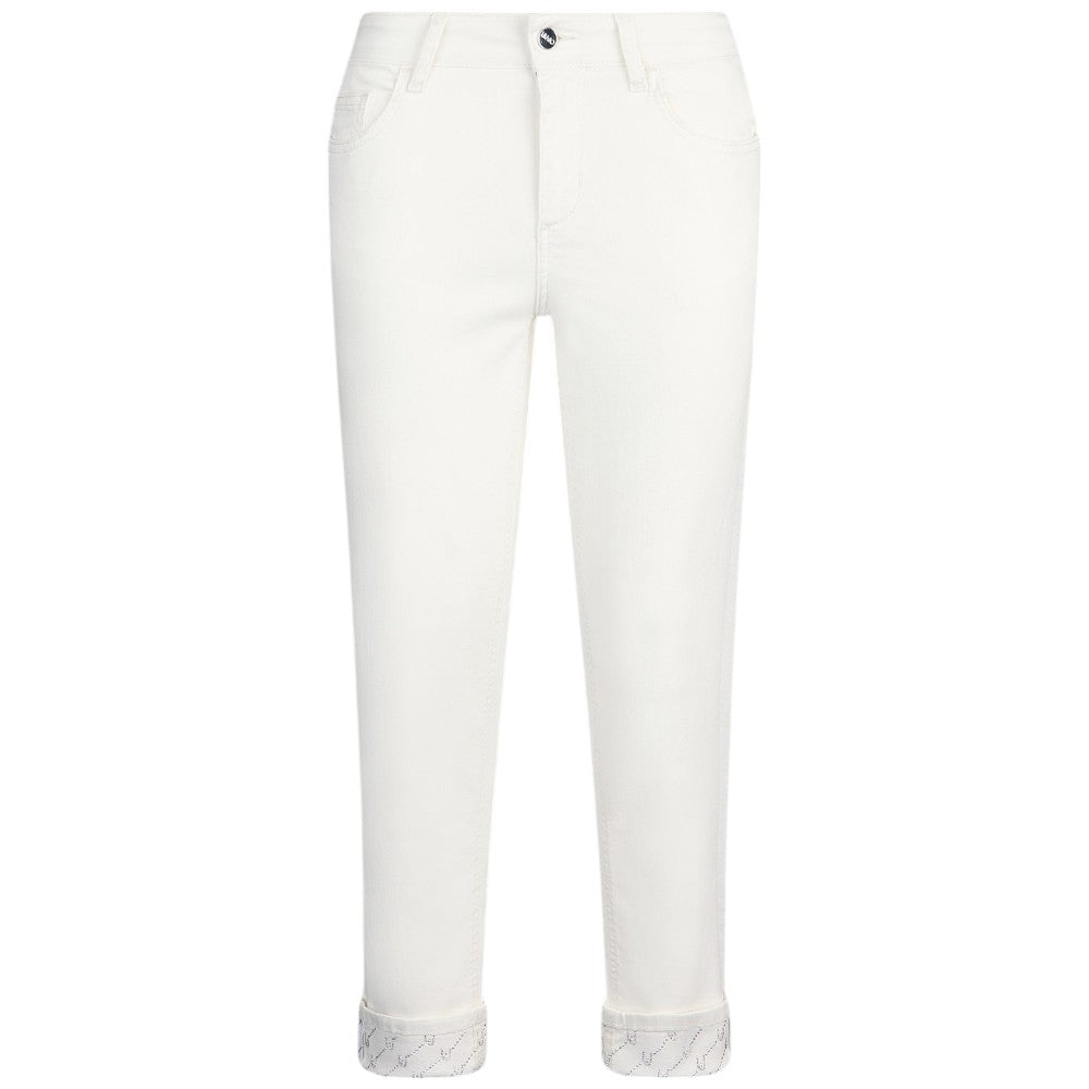 Liu Jo jeans bianco cropped Monroe UA5006T2594 Jeans Liu Jo