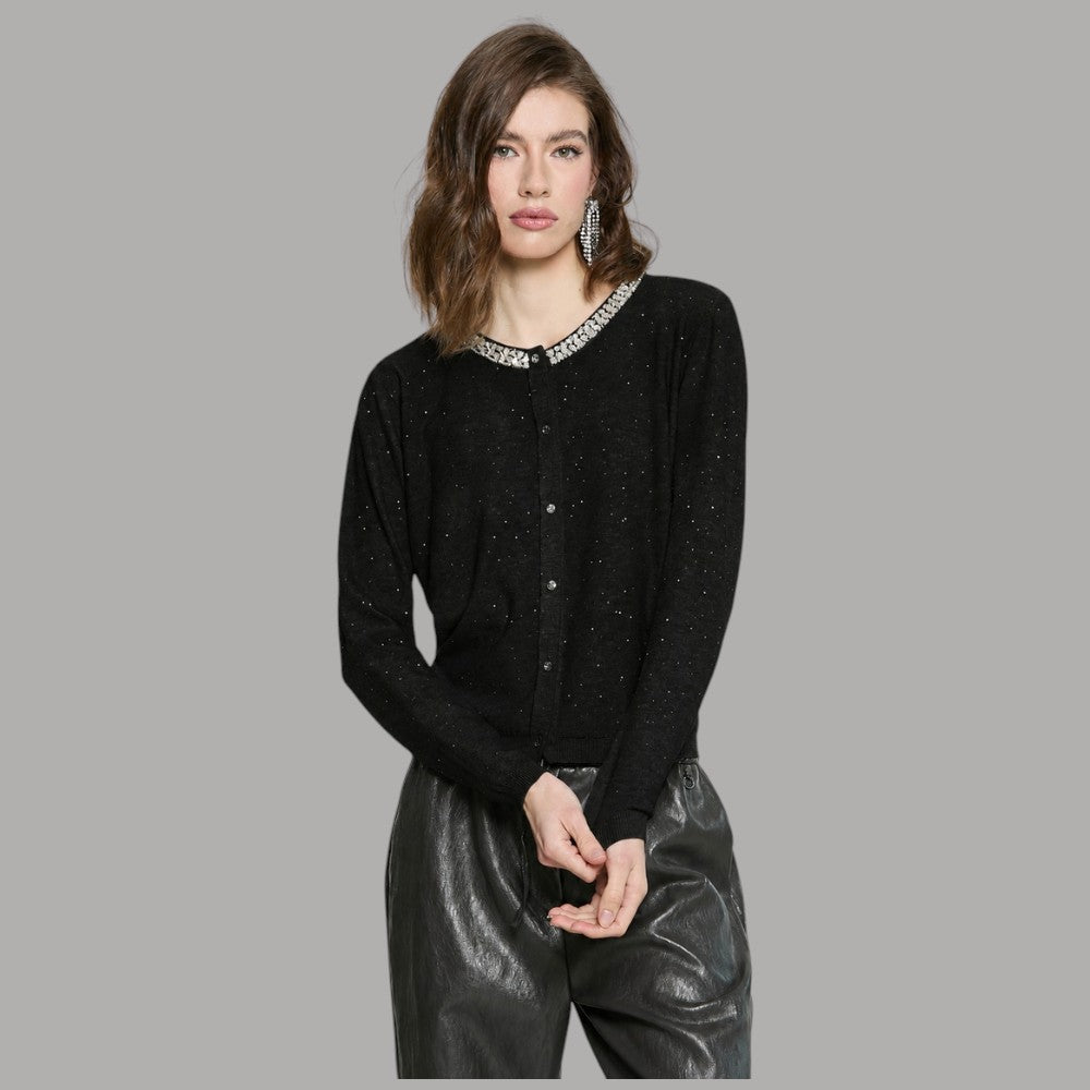 Cardigan con paillettes Relish Sade RDA2602605014