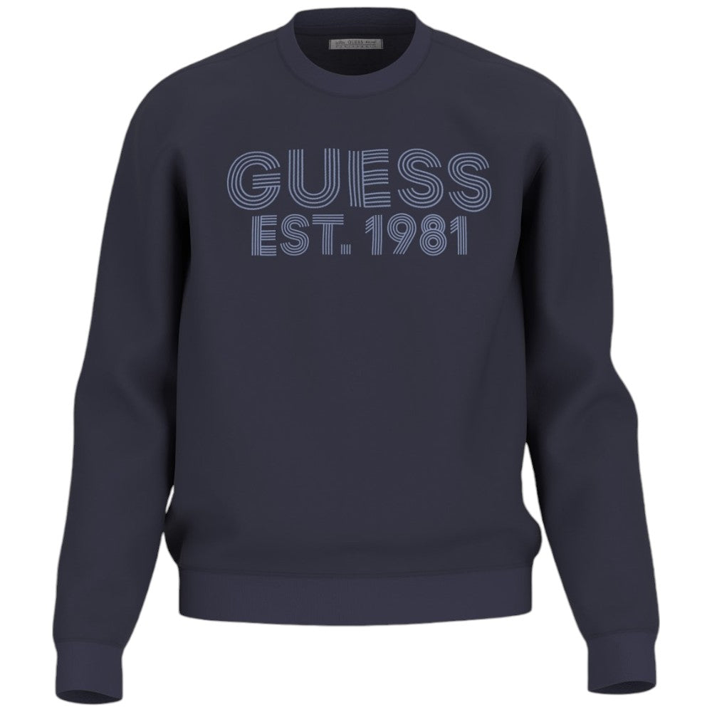 Guess felpa blu BEAU M4YQ08 K9Z21 Felpe Guess