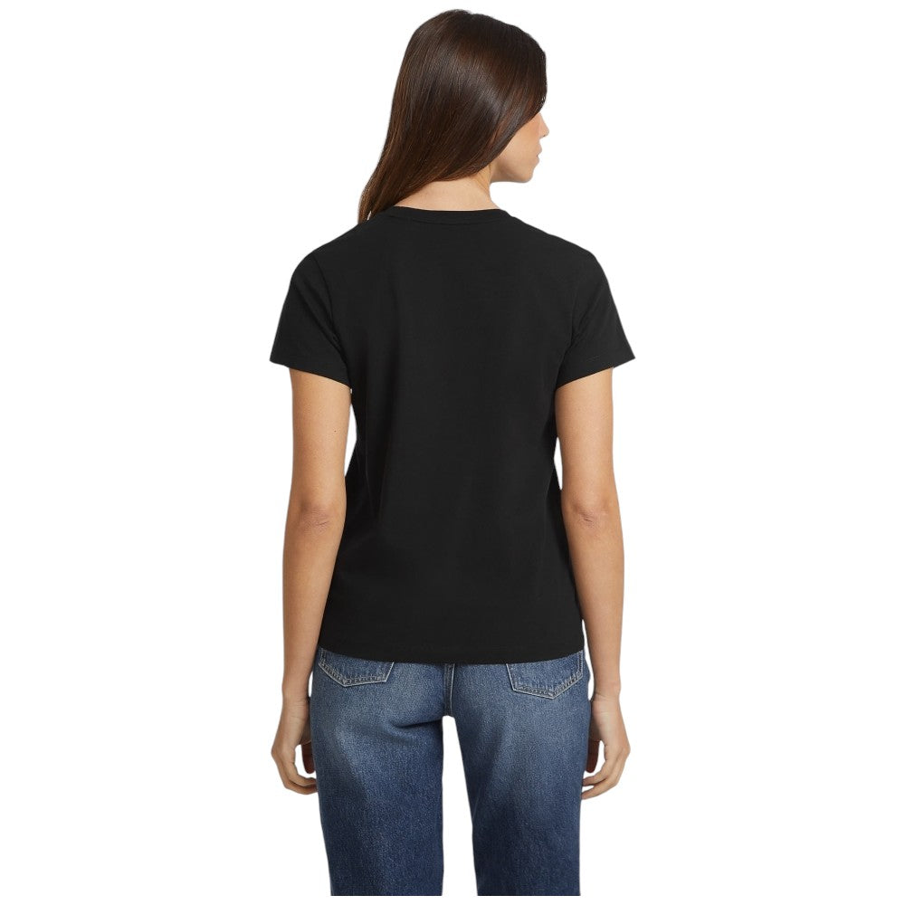 Guess Jeans t-shirt nera W4YI10 J1314 JBLK T-shirt Guess Jeans