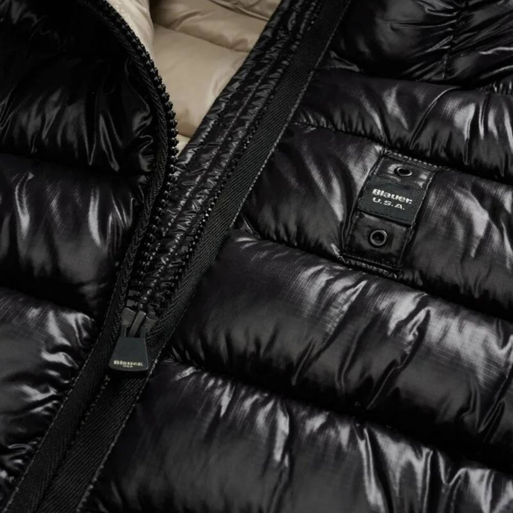 Blauer eco piumino nero Caroll 25WBLDC02072 Giubbini Blauer