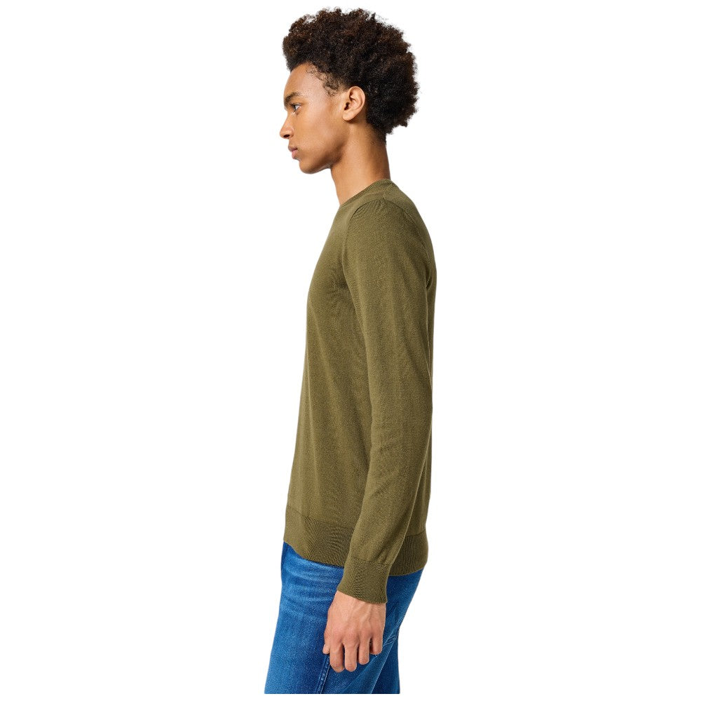 Wrangler pullover maglioncino verde 112357202 Maglieria Wrangler