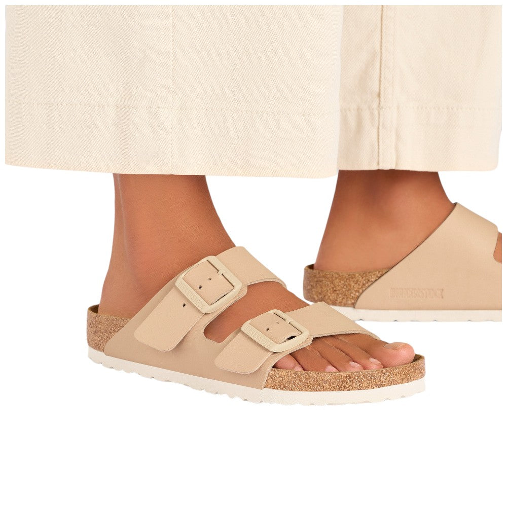 Birkenstock ciabatta Arizona new Beige Birko Flor 1027723 - Prodotti di Classe