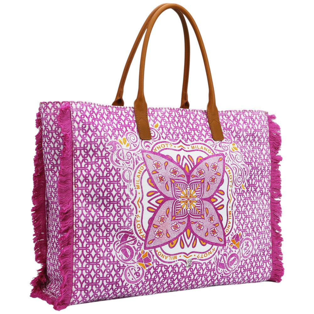 YNot borsa mare shopping large peonia linea Sammer SAM001S5 YNot