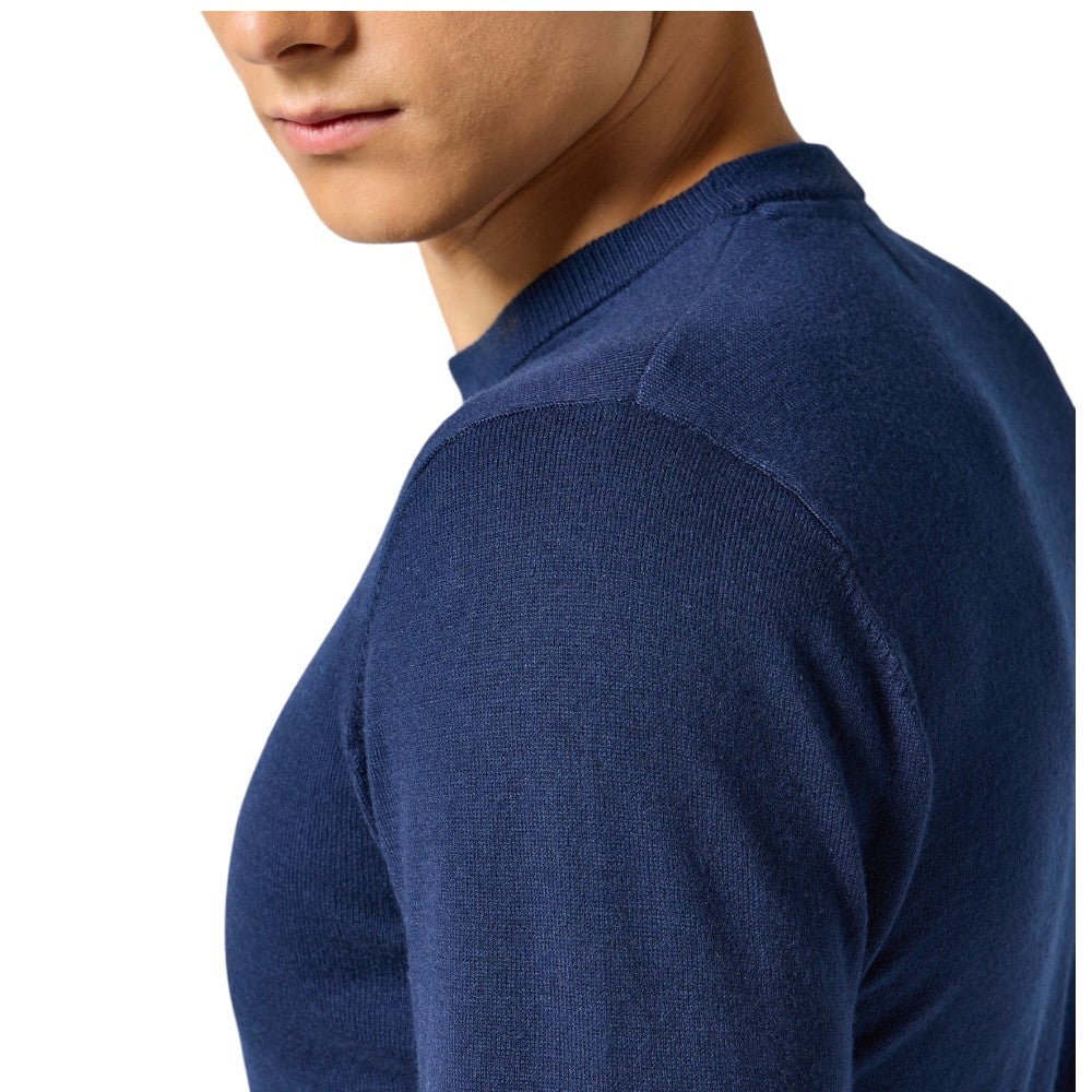 Wrangler pullover maglioncino blu 112357427 Maglieria Wrangler