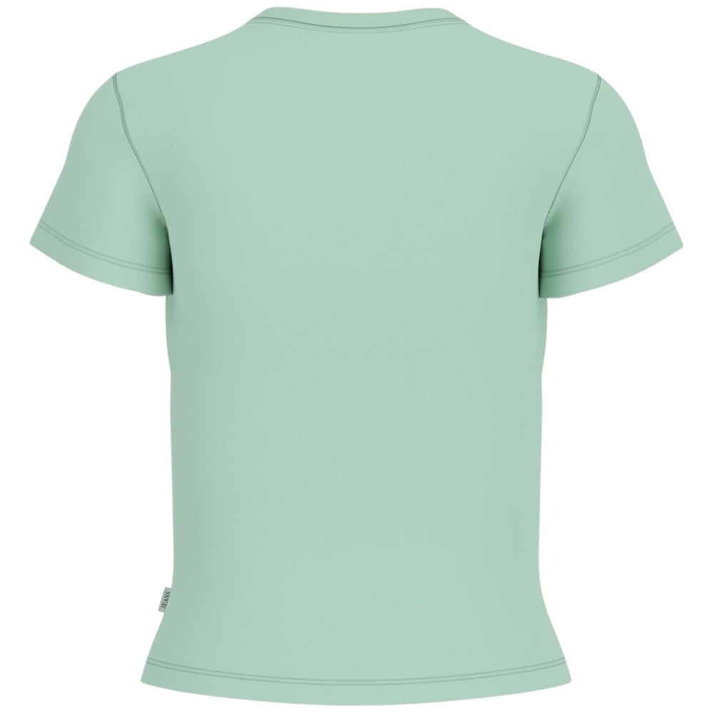 Guess Jeans t-shirt verde W4YI02 J1314 G8FG T-shirt Guess Jeans
