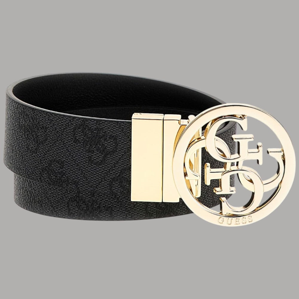 Guess cintura nera reversibile BW9166 P4235 LTL - Prodotti di Classe
