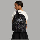 Zaino Vans Old Skool Classic nero con logo Vans e tasca frontale