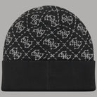 Guess berretto nero con logo 4G in misto seta M5BZ18 Z0442 FJAJ - Prodotti di Classe