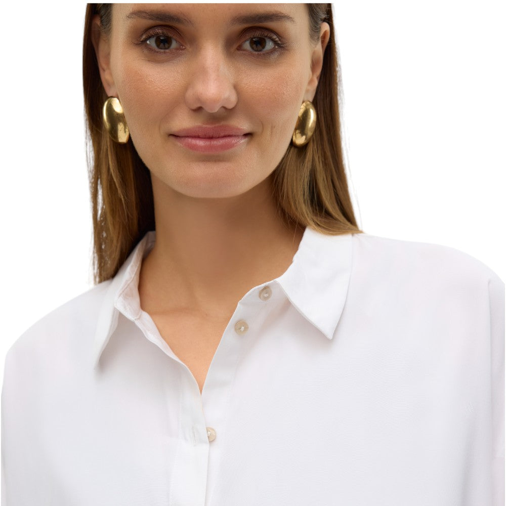 Vero Moda camicia bianca over Nora 10319825 Camicie Vero Moda