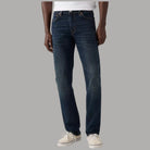Jeans Levi's 511 slim lavaggio sequoia rt con cuciture contrastanti e tasche frontali