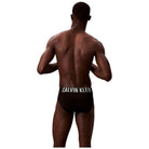 Calvin Klein pack 3 slip neri con fascia alta 000NB3610AZDJ Intimo Calvin Klein