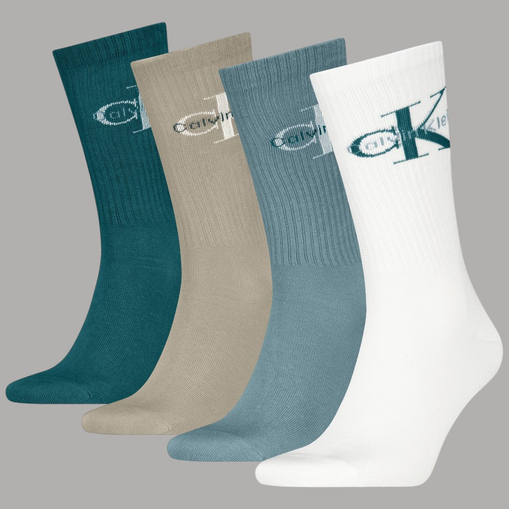 Calzini uomo Calvin Klein 4 paia in colori diversi con scatola regalo