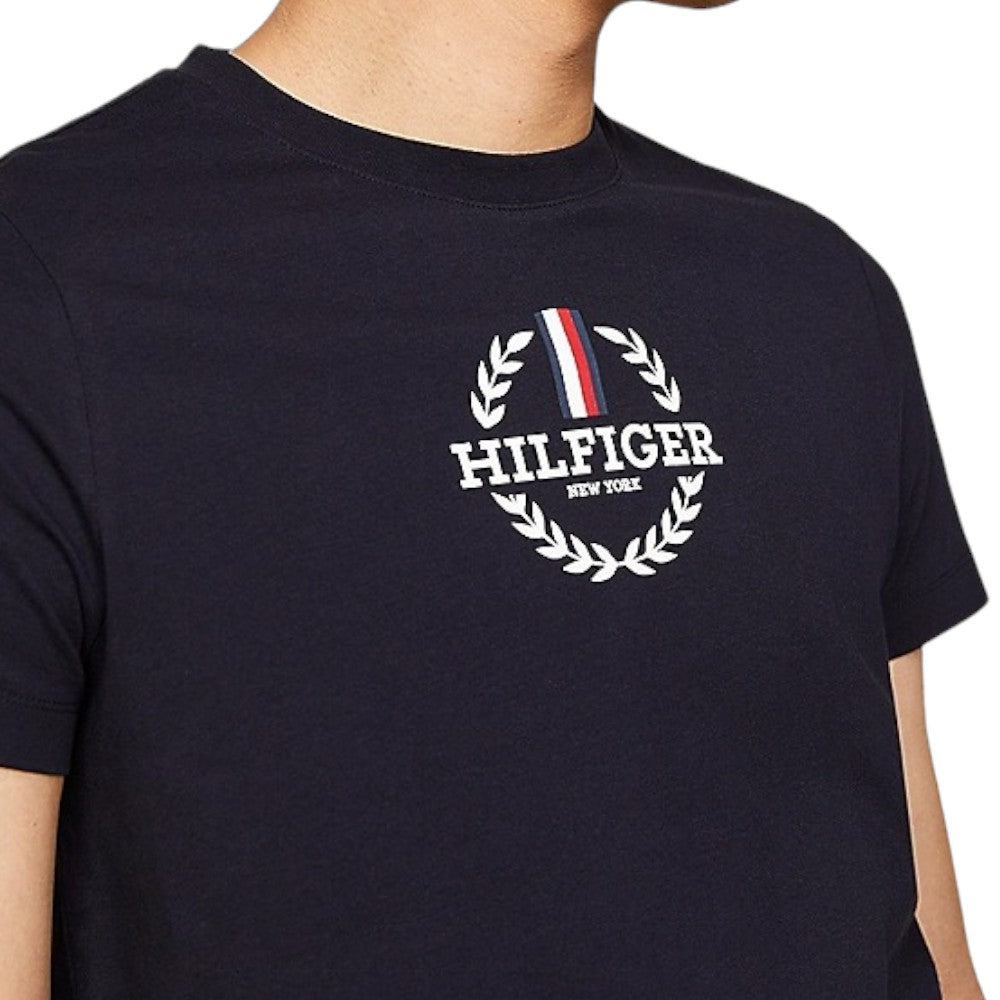 Tommy Hilfiger t-shirt blu MW0MW34388 T-shirt Tommy Hilfiger