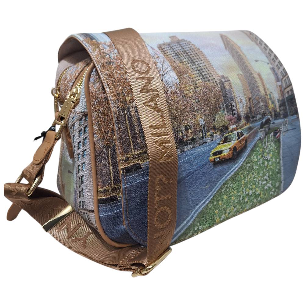 YNot shoulder bag 2 scomparti New York Flat Iron YES642S3 Borse YNot