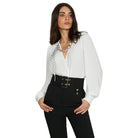 Relish body bianco con catena foulard BRIDGER RDA2503006023 Camicie Relish