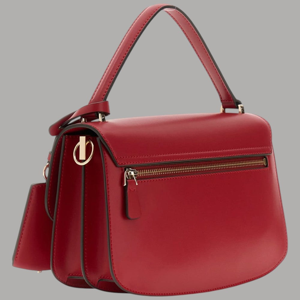 Borsa a mano con tracolla Guess Audrey flap bag