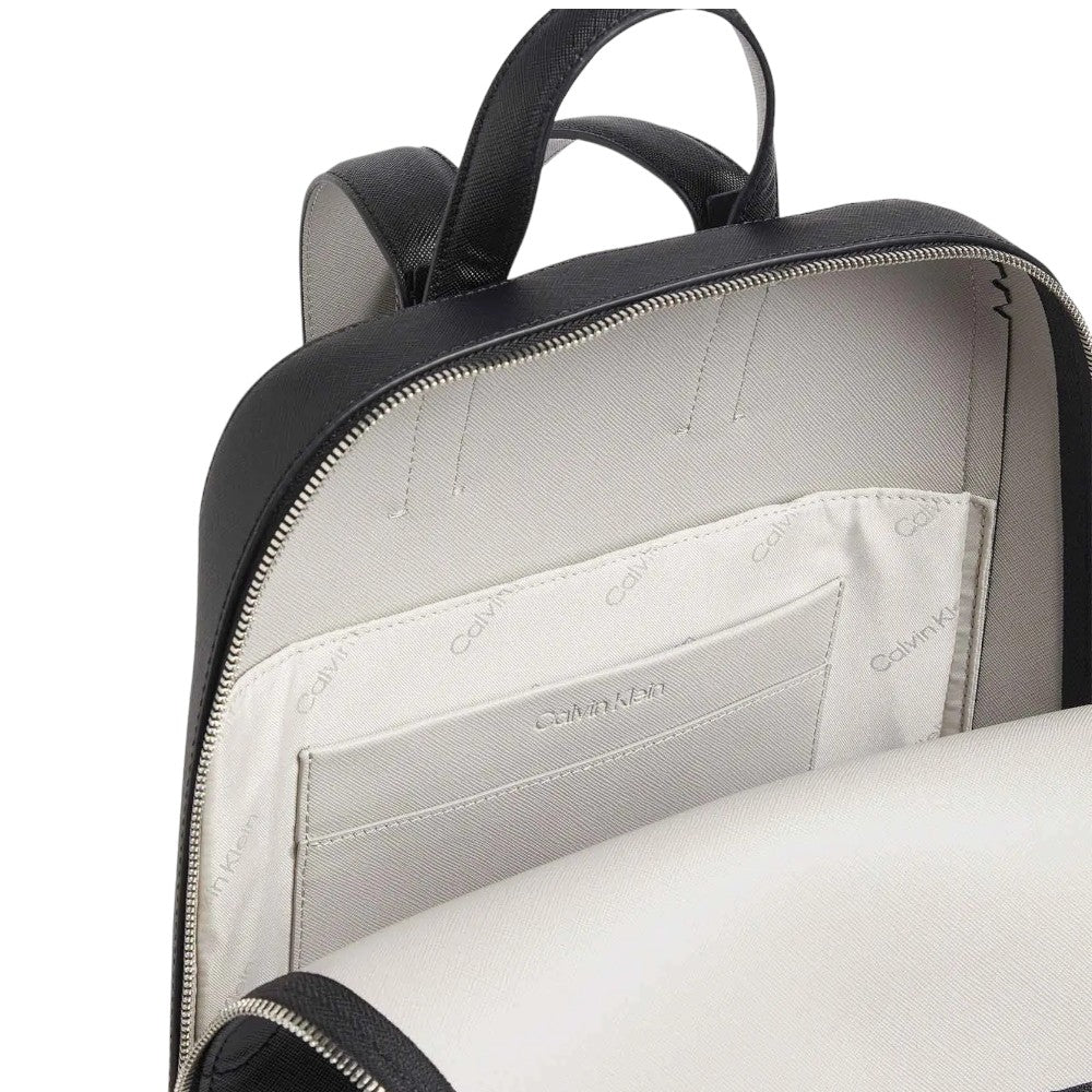 Calvin Klein zaino nero backpack saffiano K60K611676 - Prodotti di Classe