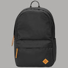 Zaino Timberland backpack da 22 litri nero con logo in patch su tasca frontale