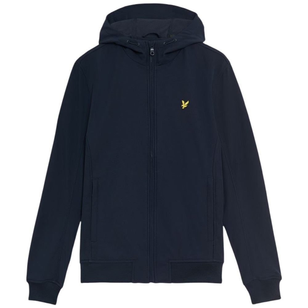 Lyle Scott giacca blu Fleece Back Softshell JK2110V Giubbini Lyle & Scott