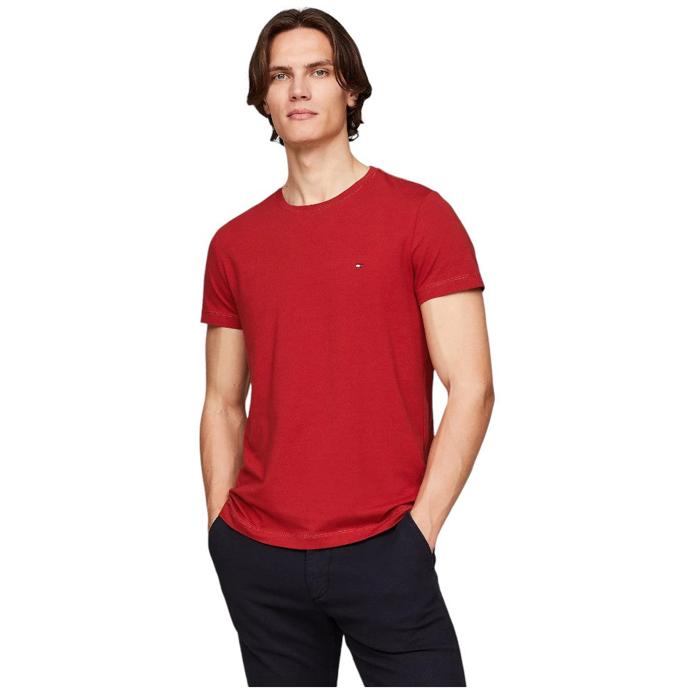 Tommy Hilfiger t-shirt slim dark magma MW0MW10800 T-shirt Tommy Hilfiger