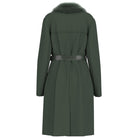 Guess cappotto verde con cintura NEW PATRICE W5BL25W2672A81B Guess