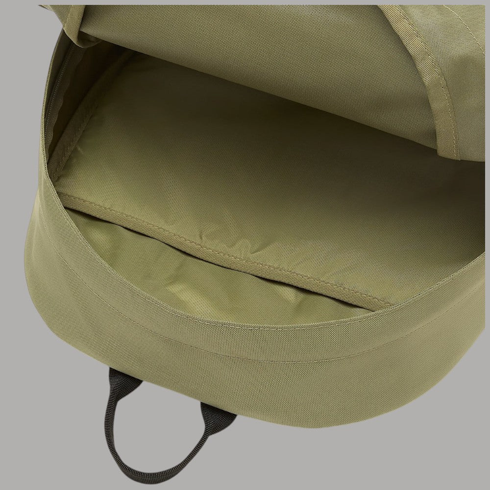 Timberland backpack da 22 litri in tessuto verde con tasca interna e dettaglio tracolla