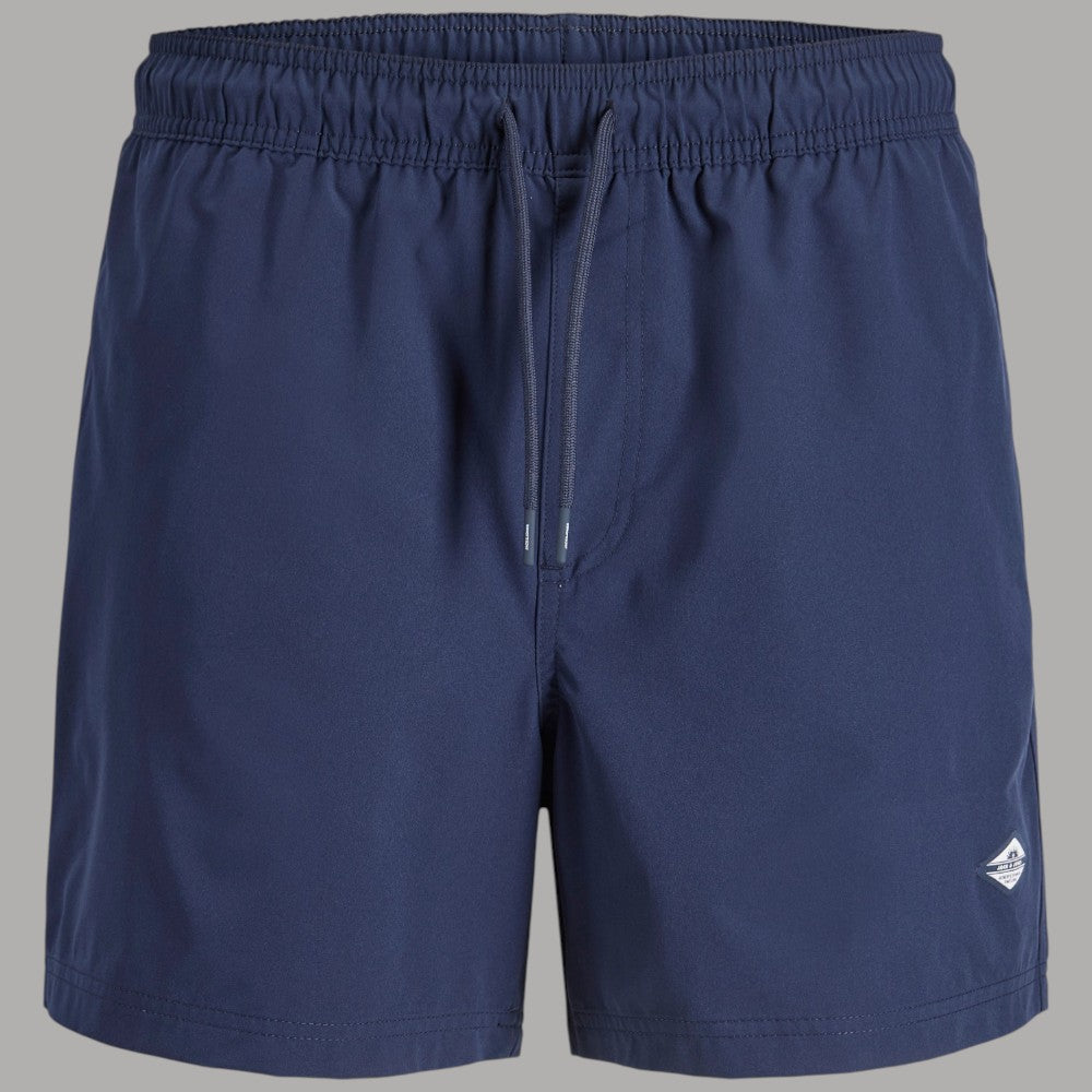 Jack & Jones Costume da bagno uomo Regular Fit blu navy con tasche e coulisse